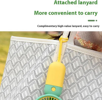 Portable Handheld Fan - Ultra Quiet Little Flower Handheld Fan | Battery Operated Fan, Handheld Fan for Outdoor Travel Commute